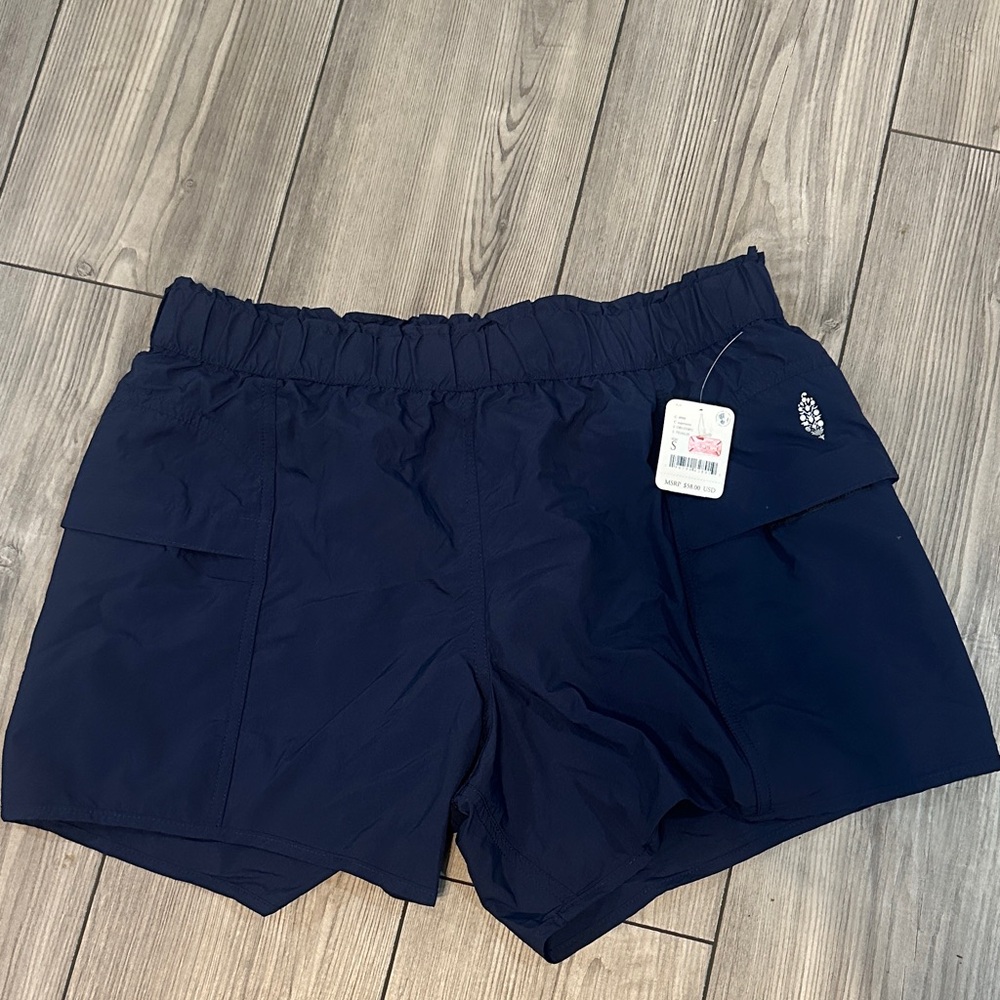 Free People Movement Navy Shorts small